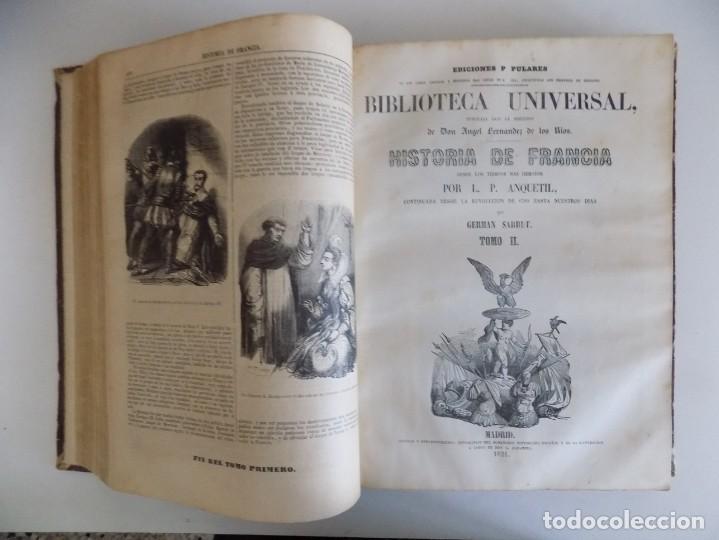 Libros antiguos: LIBRERIA GHOTICA. ANQUETIL. HISTORIA DE FRANCIA.1851.2 TOMOS EN 1 VOLUMEN EN FOLIO. MUCHOS GRABADOS - Foto 10 - 197366611