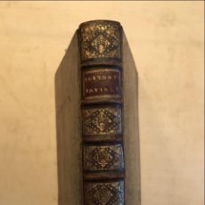 Libros antiguos: CAII SUETONII TRANQUILLI OPERA.., 1675. SUETONIO/PATINUS. NUMEROSOS GRABADOS. Lote 200590660