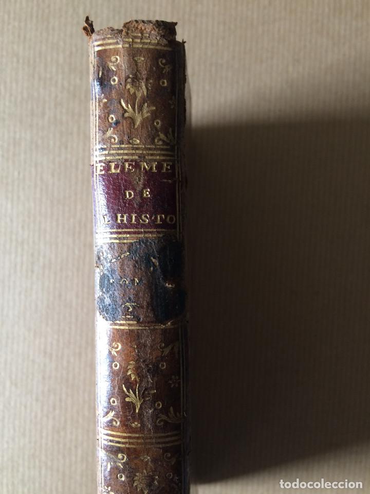 Libros antiguos: LES ELEMENS DE LHISTORIE  1758 - Foto 3