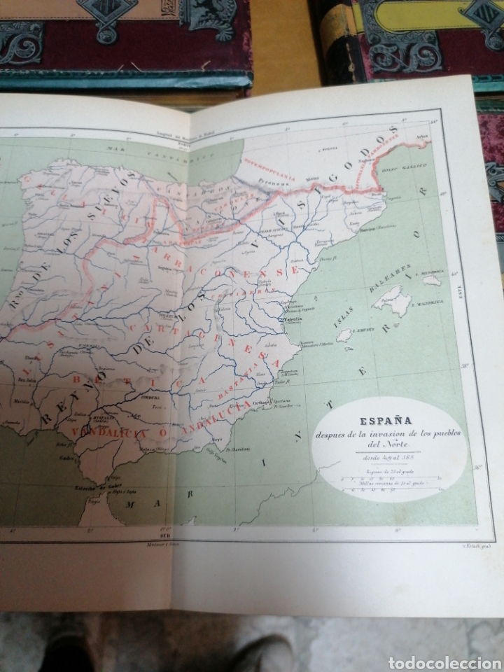Libros antiguos: Historia de Espa&ntilde;a Vila seca - Foto 6
