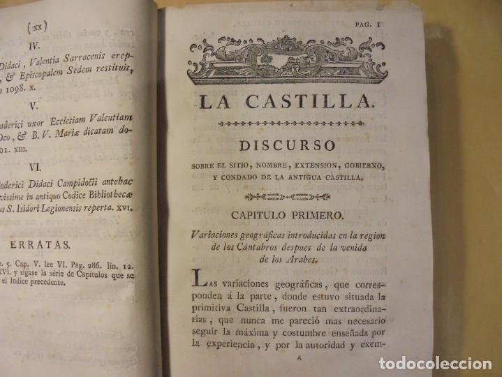 Libros antiguos: RISCO. CASTILLA. EL CID. 1792 - Foto 4