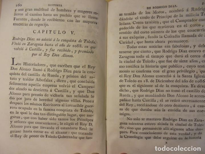 Libros antiguos: RISCO. CASTILLA. EL CID. 1792 - Foto 6