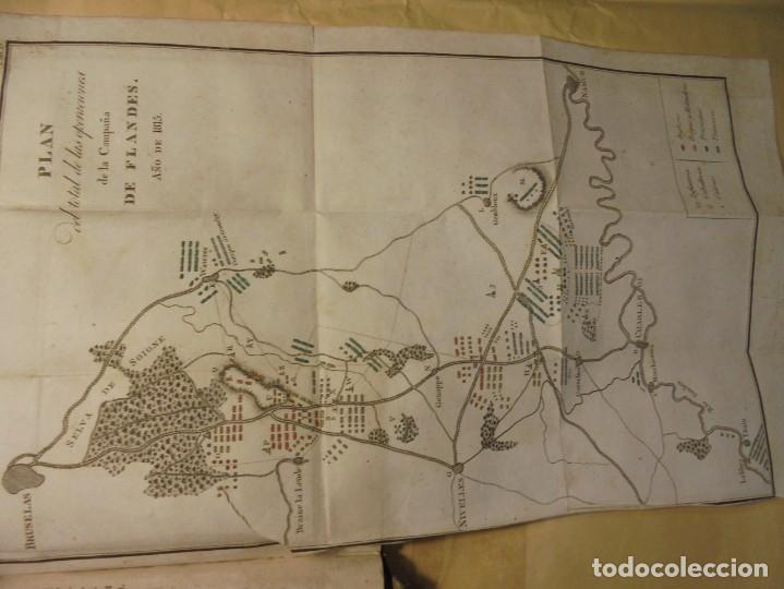 Libros antiguos: BATALLA DE WATERLOO. NAPOLE&Oacute;N. 1817 - Foto 6