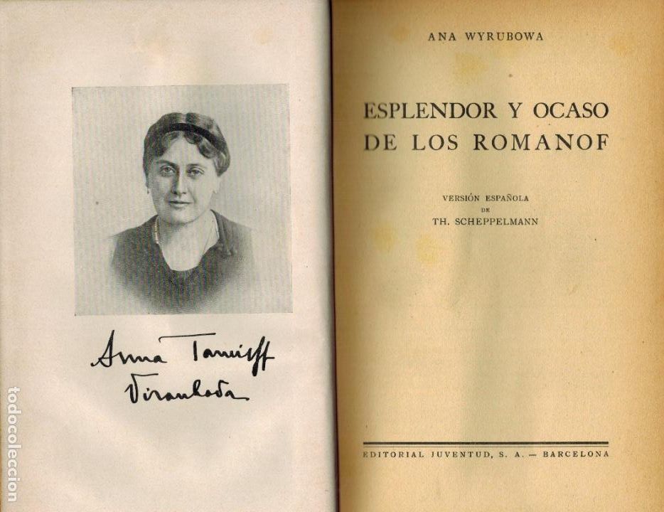 Libros antiguos: ESPLENDOR Y OCASO DE LOS ROMANOF - Foto 1