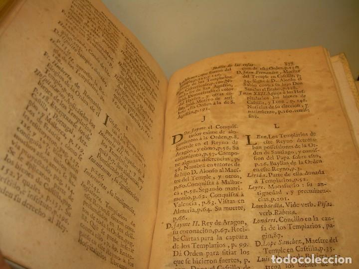 Libros antiguos: LIBRO PERGAMINO.TEMPLARIOS DISERTACIONES HISTORICAS Y ORDEN DE CAVALLERIA..AÑO 1747 - Foto 21 - 214342911