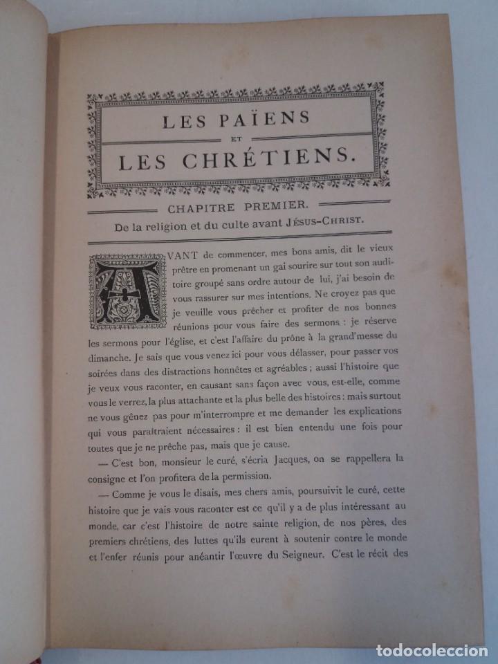 Libros antiguos: EXCELENTE LOS PAGANOS Y LOS CRISTIANOS MAS DE 150 AÑOS - Foto 15 - 214996376