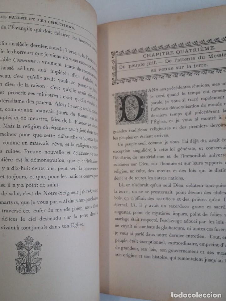 Libros antiguos: EXCELENTE LOS PAGANOS Y LOS CRISTIANOS MAS DE 150 AÑOS - Foto 24 - 214996376