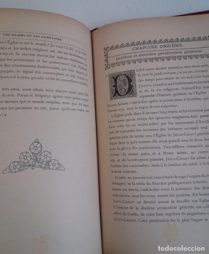 Libros antiguos: EXCELENTE LOS PAGANOS Y LOS CRISTIANOS MAS DE 150 AÑOS - Foto 60 - 214996376