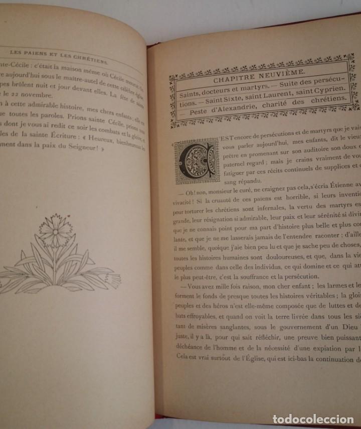 Libros antiguos: EXCELENTE LOS PAGANOS Y LOS CRISTIANOS MAS DE 150 AÑOS - Foto 62 - 214996376