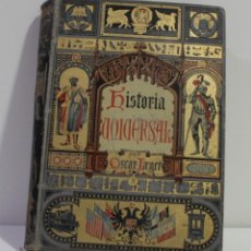 Libros antiguos: HISTORIA UNIVERSAL TOMO II / EDAD MADIA TOMO IV / OSCAR JÄGER / EDITORIAL EL PROGRESO 1893. Lote 215293025