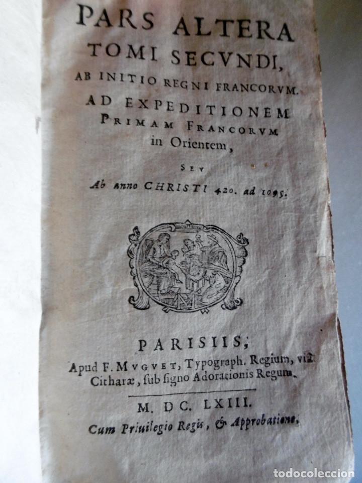 Libros antiguos: PARS ALTERA-TOMI SECVNDI-A&Ntilde;O 1663 - Foto 1