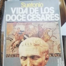 Libros antiguos: VIDA DE LOS DOCE CÉSARES DE SUETONIO. Lote 230834795