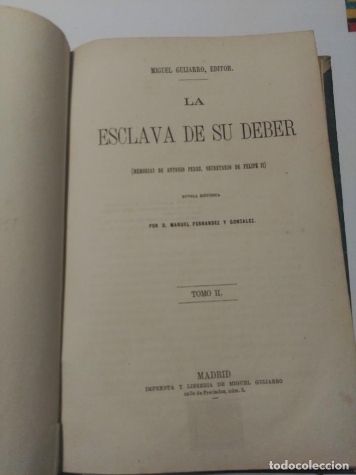 Libros antiguos: La esclava de su deber - Foto 5