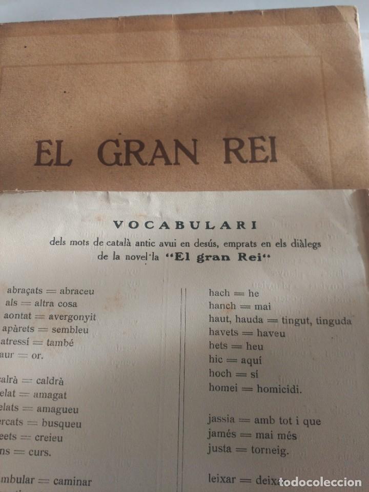 Libros antiguos: El Gran Rei - Foto 4