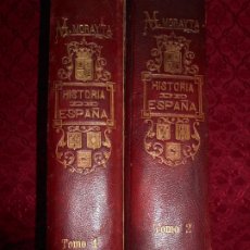 Libros antiguos: HISTORIA DE ESPAÑA - M. MORAYTA - AÑO 1887 2 TOMOS. Lote 253317850