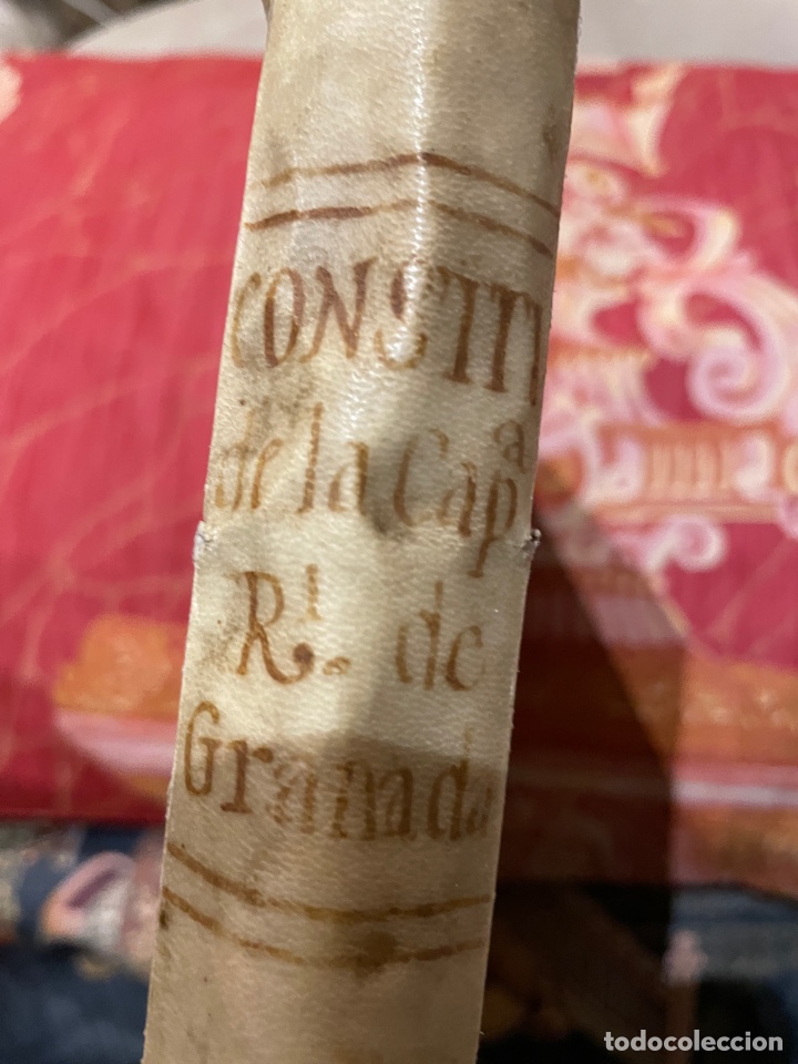 Libros antiguos: Constituciones de la Capilla Real de Granada - Foto 2