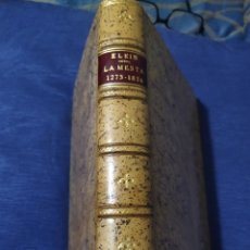Libros antiguos: LA MESTA ESTUDIO DE LA HISTORIA ECONÓMICA ESPAÑOLA 1273-1836 JULIUS KLEIN 1936 PIEL