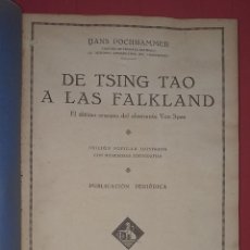 Libros antiguos: RECOPILATORIO DE TSING TAO A LAS FALKLAND - EMDEN - AYESHA - EL NAVÍO NEGRO. Lote 272569203