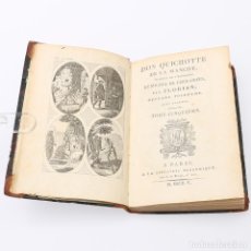 Libros antiguos: DON QUICHOTTE DE LA MANCHE CON GRAVIERS EN FLORIAN TRADUCCIÓN 1805. ESTIMACIÓN 550€-600€. Lote 278556373