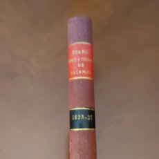 Libros antiguos: DIARIO DE LA CIUDAD DE VALENCIA. 1833 -1827.