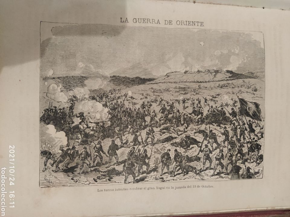 Libros antiguos: LA GUERRA DE ORIENTE 1877 - Foto 7