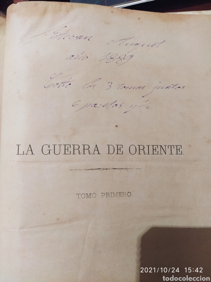 Libros antiguos: LA GUERRA DE ORIENTE 1877 - Foto 10