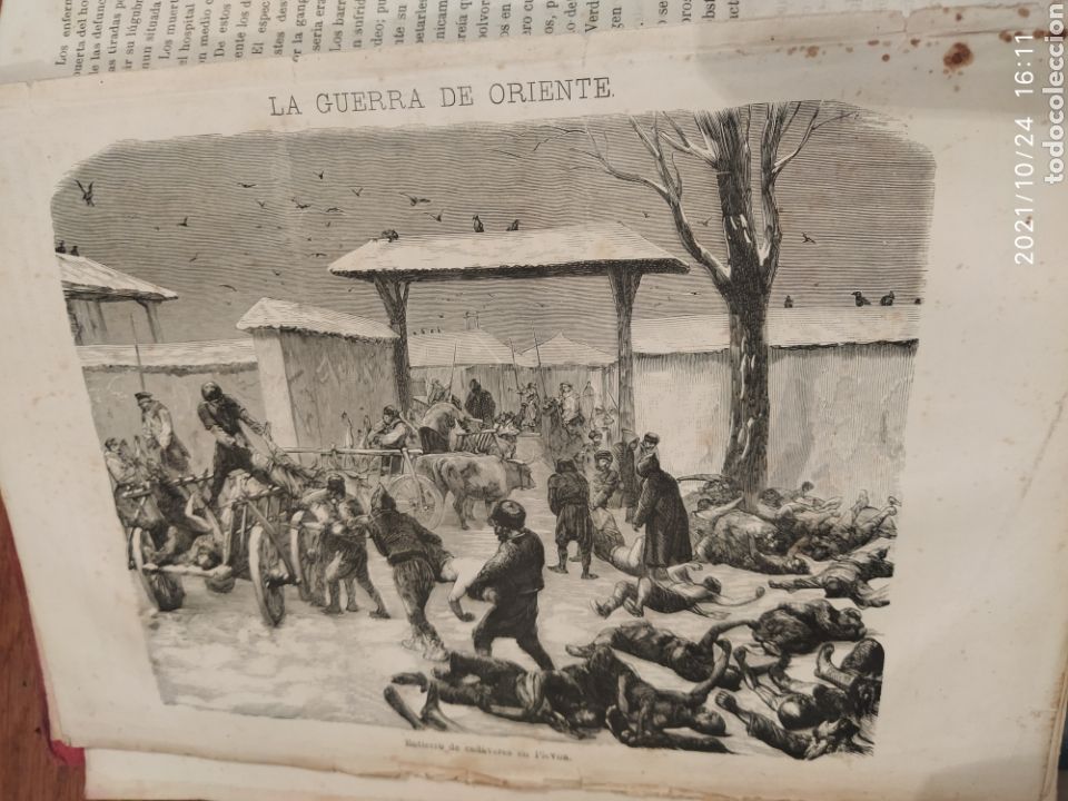 Libros antiguos: LA GUERRA DE ORIENTE 1877 - Foto 11