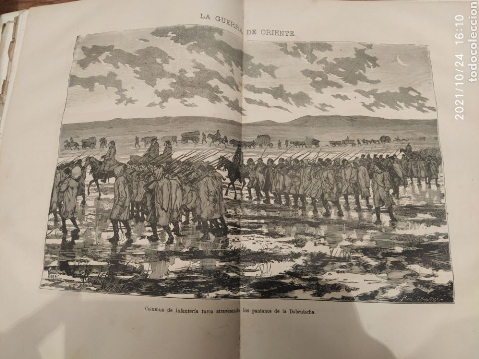 Libros antiguos: LA GUERRA DE ORIENTE 1877 - Foto 12