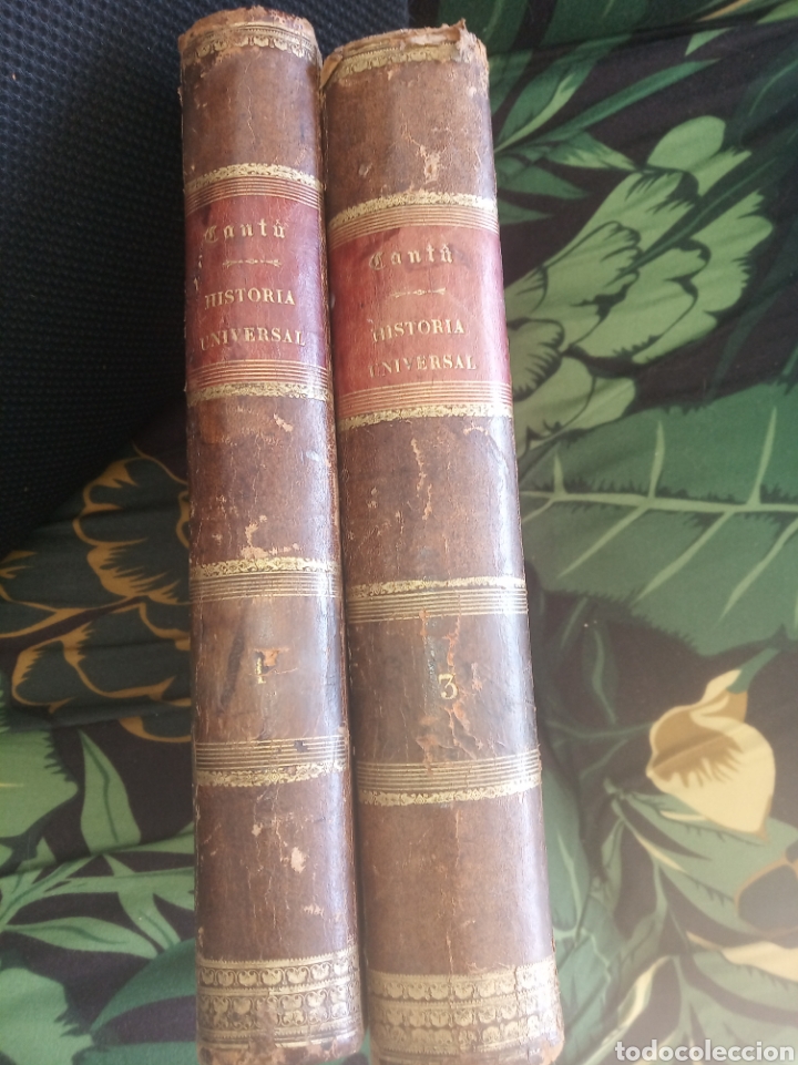Libros antiguos: Historia Universal Cesay Cant&uacute; - Foto 1