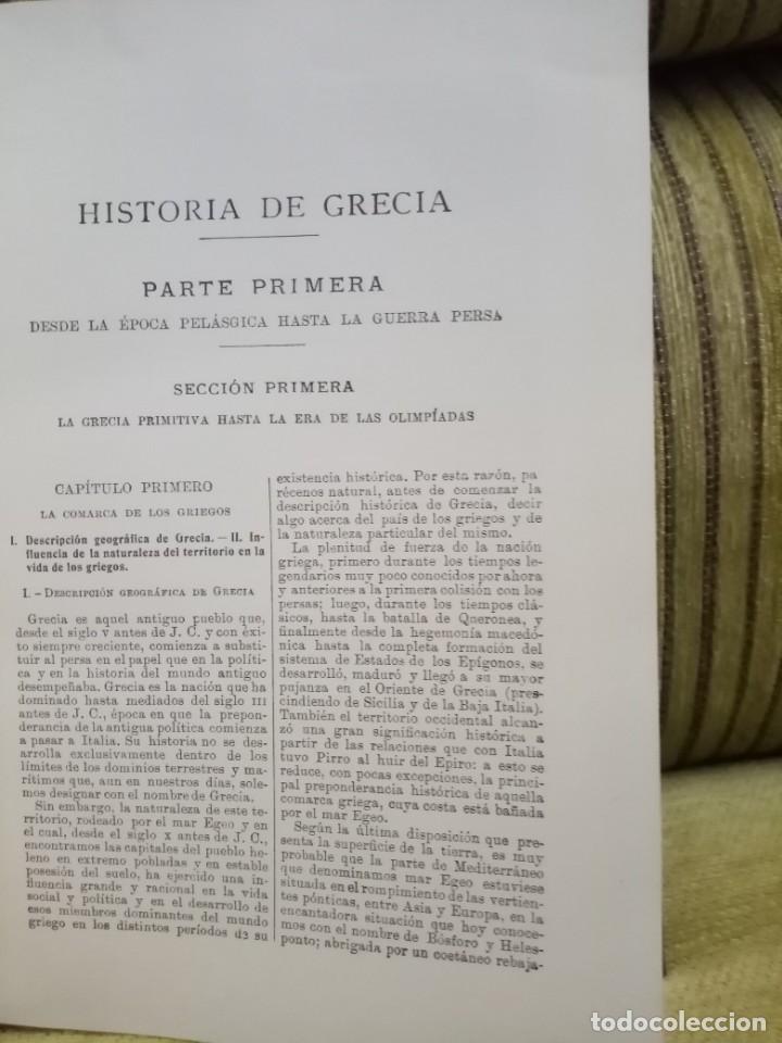 Libros antiguos: HISTORIA DE GRECIA - Foto 5