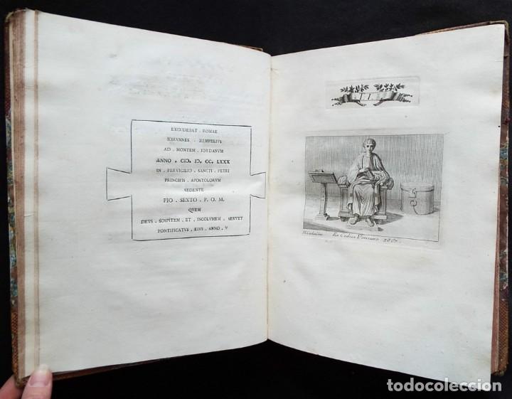Libros antiguos: PICTURAE ANTIQUISSIMI VIRGILLIANI ...., 1782. Virgilio/Bartoli. Frontispicio y 125 grabados - Foto 3 - 311542713