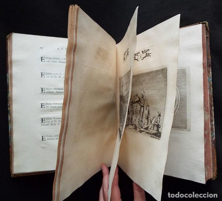 Libros antiguos: PICTURAE ANTIQUISSIMI VIRGILLIANI ...., 1782. Virgilio/Bartoli. Frontispicio y 125 grabados - Foto 5 - 311542713