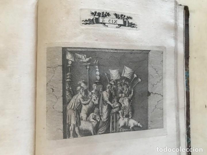 Libros antiguos: PICTURAE ANTIQUISSIMI VIRGILLIANI ...., 1782. Virgilio/Bartoli. Frontispicio y 125 grabados - Foto 17 - 311542713