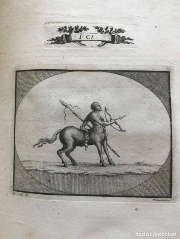 Libros antiguos: PICTURAE ANTIQUISSIMI VIRGILLIANI ...., 1782. Virgilio/Bartoli. Frontispicio y 125 grabados - Foto 18 - 311542713