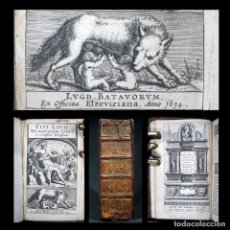 Libros antiguos: AÑO 1634 PRIMERA EDICIÓN HISTORIARUM AB URBE CONDITA TITO LIVIO ANTIGUA ROMA ELZEVIR GRABADO T1