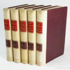 Libros antiguos: CEREMONIAL DELS MAGNIFICHS CONSELLERS Y REGIMENT DE LA CIUTAT DE BARCELONA. 5 VOL. 1912. 17X24 CM.. Lote 312810363