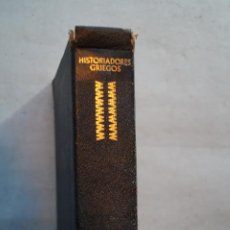 Libros antiguos: HISTORIADORES GRIEGOS.VV.AA