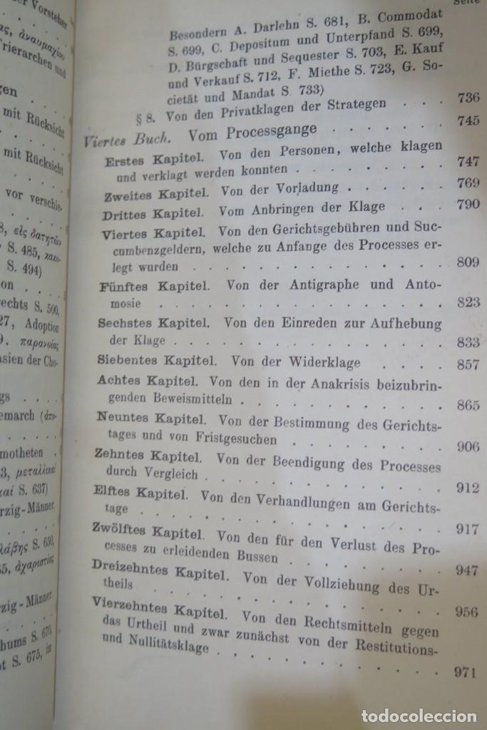 Libros antiguos: 1883.- Der Attische Process. Lipsius. 2 TOMOS - Foto 7