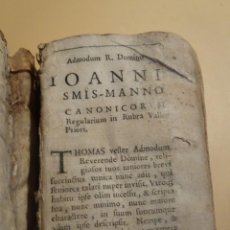 Libros antiguos: IMITATIONE CHRISTI , DE KEMPIS, LIBRO EDITADO EN 1677,+400 PÁGINAS, CUBIERTAS DE PERGAMINO. Lote 325271818