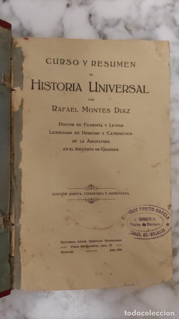 Libros antiguos: HISTORIA UNIVERSAL - Foto 2