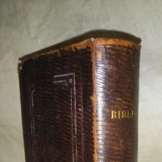 Libros antiguos: LA SANTA BIBLIA - AÑO 1869 - ANTIGUA VERSION DE CIPRIANO DE VALERA - BIBLIA PROTESTANTE.