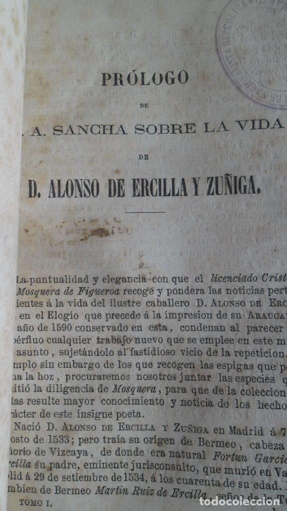 Libros antiguos: Libro. LA AURACANA - Alfonso de Ercilla - Foto 2