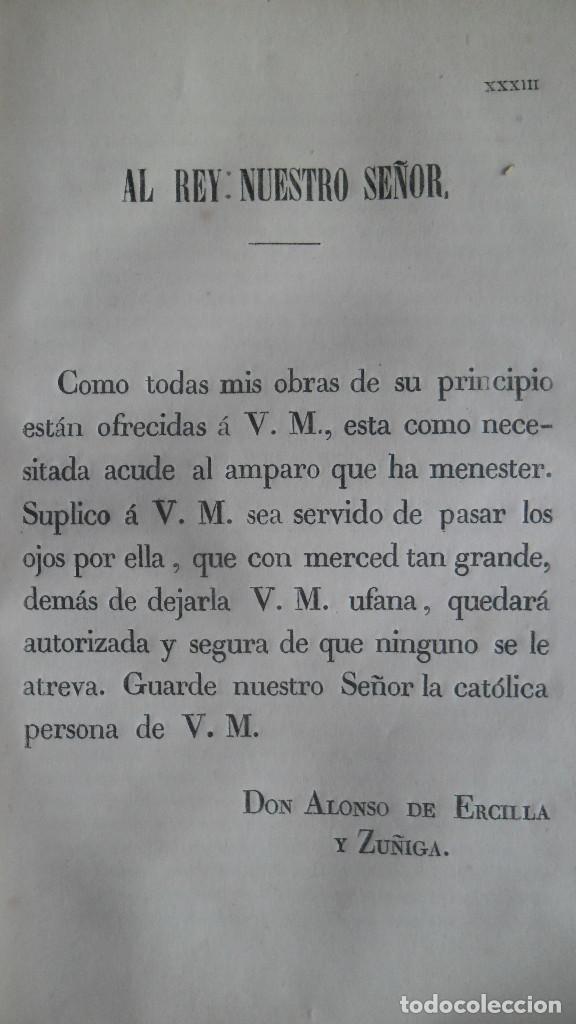 Libros antiguos: Libro. LA AURACANA - Alfonso de Ercilla - Foto 4