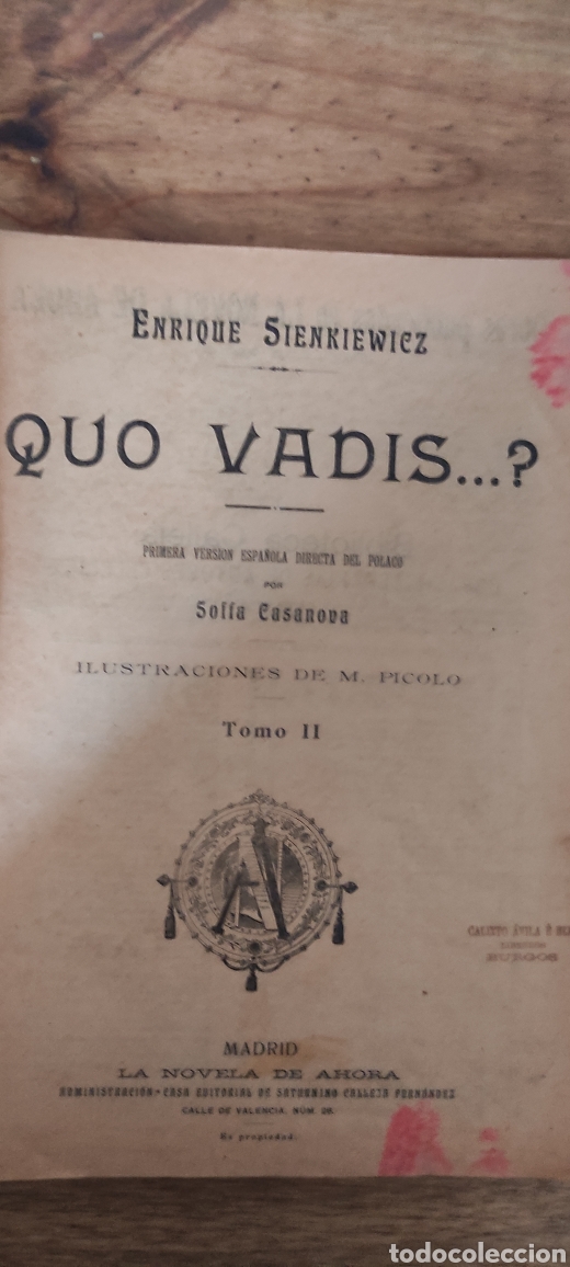 Libros antiguos: Quo Vadis? - Foto 5