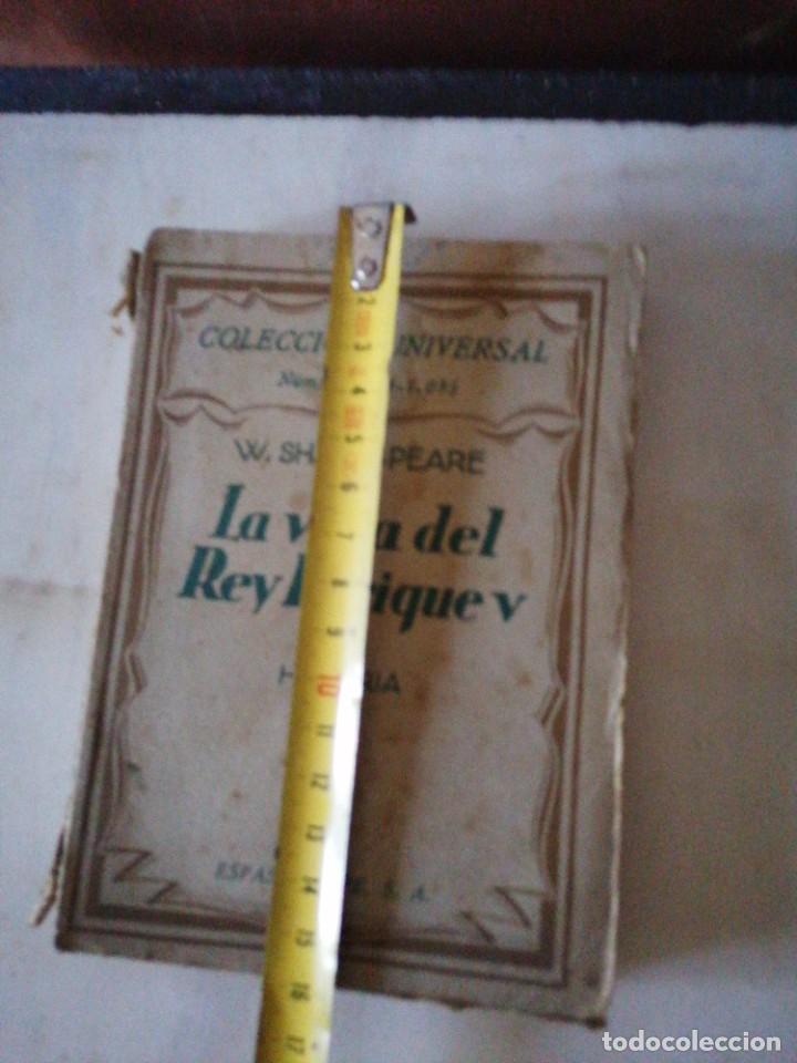 Libros antiguos: ENRIQUE V DE SHAKESPEARE - Foto 5