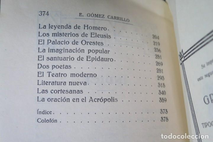 Libros antiguos: GRECIA. GOMEZ CARRILLO - Foto 3