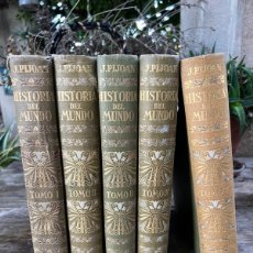 Libros antiguos: HISTORIA DEL MUNDO. J.PIJOAN. SALVAT EDITORES 1926. COMPLETA 5 TOMOS. Lote 362416230