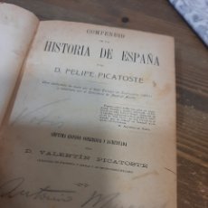 Libros antiguos: COMPENDIO DE LA HISTORIA DE ESPAÑA. Lote 363547890