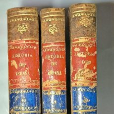 Libros antiguos: AÑO 1839: HISTORIA GENERAL DE ESPAÑA. POR JUAN DE MARIANA. 3 TOMOS DEL SIGLO XIX.. Lote 363945321