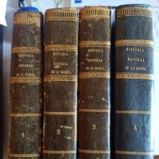 Libros antiguos: HISTORIA GENERAL DE LA IGLESIA. TOMOS 1, 2, 3 Y 4. 1852 Y 1853. EXCEPCIONAL OCASIÓN. Lote 368733066